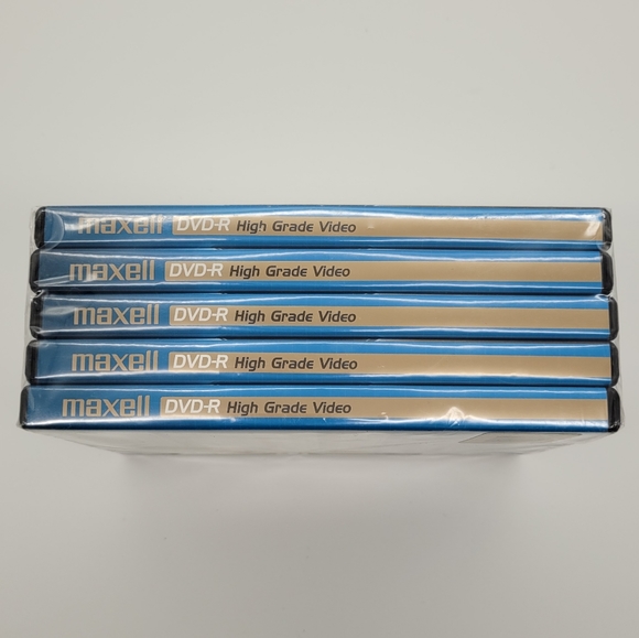 MAXELL | DVD-R high grade video 5 pack - Picture 3 of 3